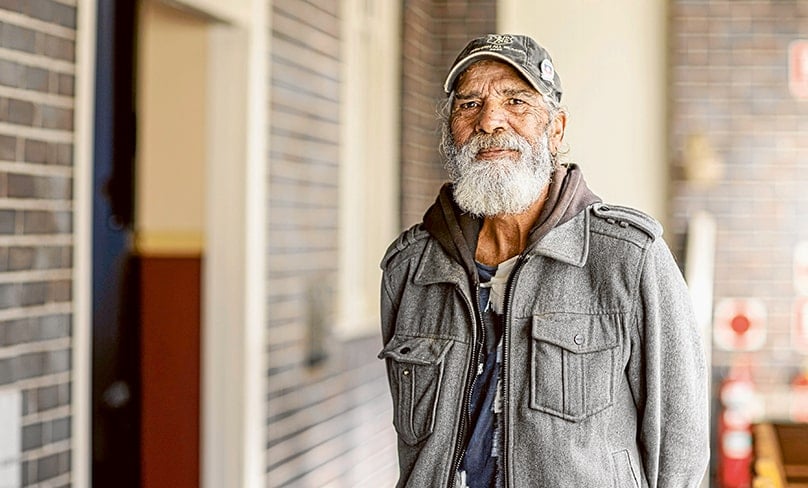 Aboriginal elder Ralph Townsend feels home at Mass in Redfern each week and wants others to feel the same. Photo: Alphonsus Fok