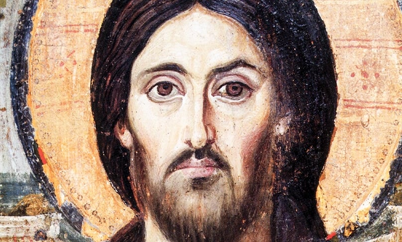 Christ the Saviour (Pantokrator), a 6th-century encaustic icon from Saint Catherine’s Monastery, Mount Sinai. Photo: Wikimedia Commons/Public Domain