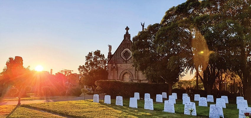Catholic cemetery operators had believed the issue of cemetery management was settled but are now facing moves to push them out of operation by Minister Melinda Pavey. Photo: Giovanni Portelli