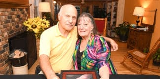 Ron and Jane Brown, shown in an undated photo, opened their home to more that 100 babies in 43 years of foster parenting. Ron, now 78, and Jane, now 75, retired as foster parents in June 2021, but said their door will still be open to all the families and birth parents who have remained in contact with them over the years. Photo: CNS, Dianne Towalski, The Central Minnesota Catholic