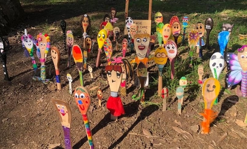 Students, teachers and their families have kick-started the newest example of the wellbeing project at Queen Elizabeth