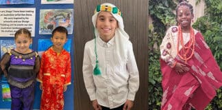 2021 Multicultural Day Committee Head, Markian Stefanychyn said seeing all the colours and different cultural dresses made the students so proud and embrace their own cultural backgrounds. Photo: Supplied