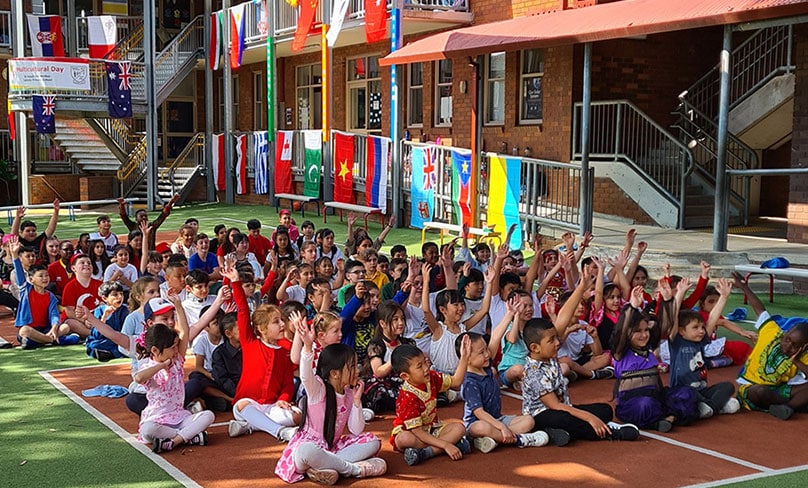One of the most important events in St Joseph the Worker’s school calendar is its annual Multicultural Day. Photo: Supplied