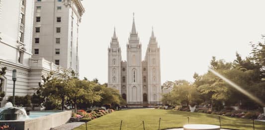 Mormonism’s centre: the Mormon Temple in Salt Lake City. Photo: Unsplash.com