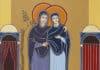 An icon depicts the Visitation, in this Sunday’s Gospel. IMAGE: Fr Abdo Badwi