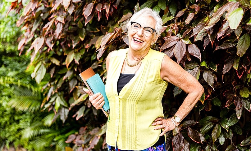 Maria Arema provides life coaching at St Canice’s Kitchen. Photo: Alphonsus Fok