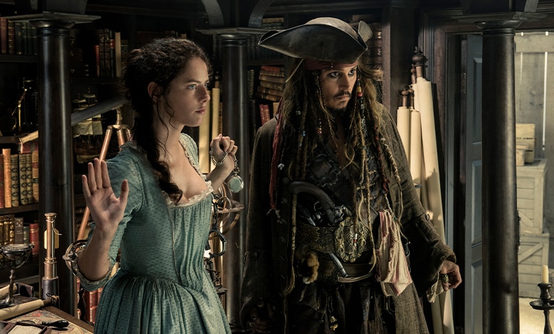Both Ms Heard and Mr Depp’s problems stretch back over decades and include highly self-destructive patterns of behaviour, exacerbated by their toxic relationship. Photo: CNS photo/Disney
