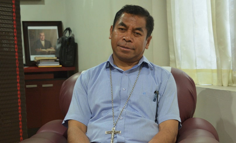 Helping to build a country: Archbishop Virgilio do Carmo da Silva of Dili, East Timor, has established a new Catholic university to provide desperately-needed education for Timorese youth. He was among 21 new cardinals named by Pope Francis on 29 May. Photo: CNS, Sarah Mac Donald