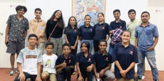 The smiles say it all: Timorese youth gather in the embassy of the Order of Malta in Dili. All have benefited from the Creating Leaders scholarship program established by the Order of Malta. Their education will help underpin - and build - their young nation’s future.