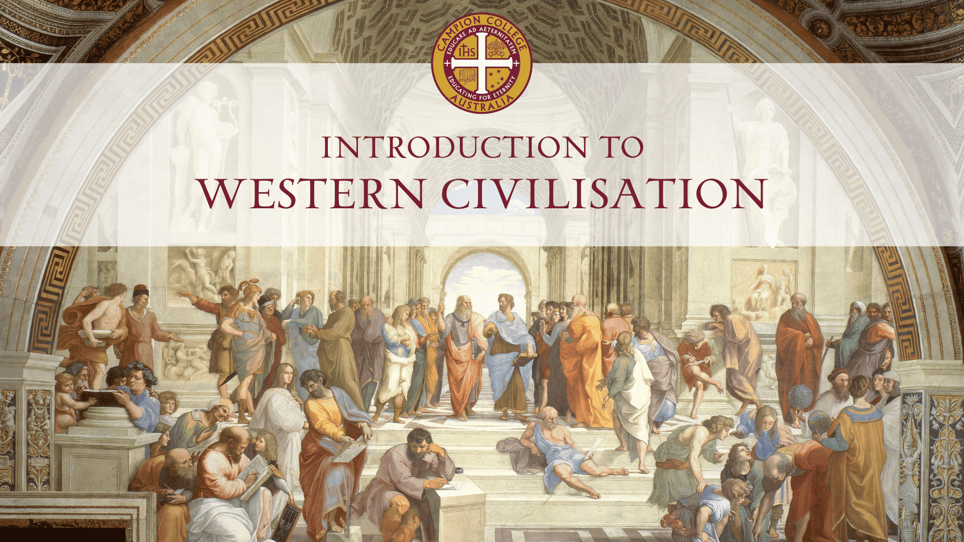 Campion’s new Western Civilisation course will range from Plato to Dante to Shakespeare - among others.