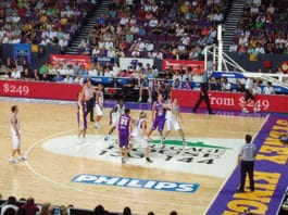 The Sydney Kings NBL team. Photo: Charlie Brewer/Flickr, CC BY-SA 2.0