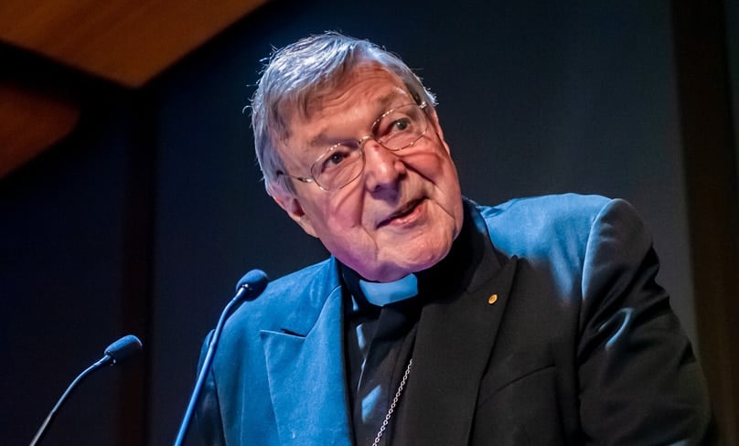 Keynote speaker Cardinal George Pell: for the cardinal, Campion is a light in an otherwise dark educational, cultural and political Australian setting. Photo: Giovanni Portelli