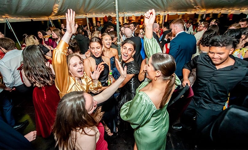 Students dance the night away at the annual Campion College Ball on 10 September. Last held in 2019, organisers - led by Abbey Pereira - pulled out all stops to make it a night not to be forgotten. Photo: Giovanni Portelli