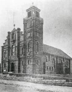The parish’s first Church was built in 1926. For the first four years of the parish’s existence, Mass was celebrated in the Dorritt Street Hall. Photo: Archdiocese of Sydney