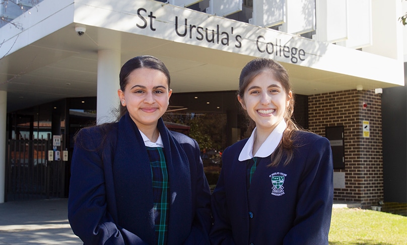 St Ursula’s College at Kingsgrove has been approved to offer the two-year rigorous course to Year 11 and 12 students from 2023, giving them the option to undertake either the new diploma or the standard HSC. Photo: St Ursula's College, Kingsgrove 