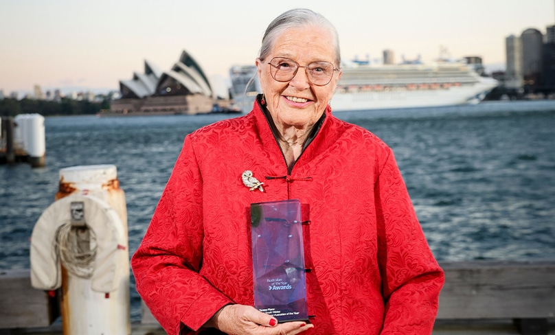Teresa Plane: the palliative care pioneer who is also a Catholic has been named NSW Senior Australian of the Year. Photo: NADC, Salty Dingo