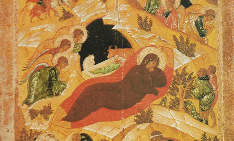 Icon of The Nativity of Christ.