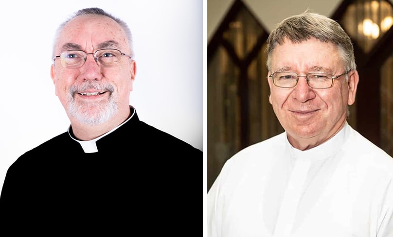 Fr Don Richardson, left, is looking forward to welcoming people of all ages to the cathedral hall on the evening of Friday 20 January, and Fr Paul Monkerud to All Saints’ parish hall the following night. Photo: Supplied