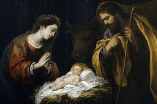 The Nativity by Bartolomé Esteban Murillo. Image: picryl.com/Public Domain