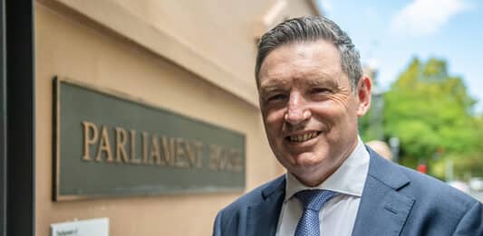 Former managing director of the Australian Christian Lobby, Mr Lyle Shelton, is among the candidates vying for one of 21 seats in the Upper House or Legislative Council in the upcoming election. Photo: Giovanni Portelli