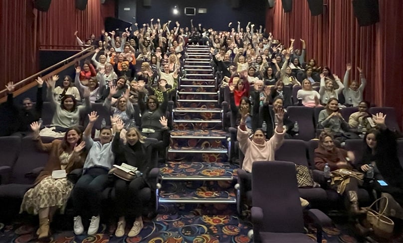 Family Educators across the St George region of Sydney organised a special movie night for women at Beverly Hills followed by prayer and networking to help strengthen our shared Catholic faith and identity across local schools and parishes. Photo: Sydney Catholic Schools