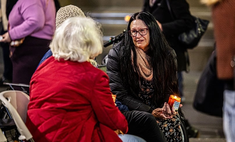 The memorial service was an opportunity for the community to remember and honour lives lost and to grieve for all individuals who have died on the streets, or in shelters, over the past year. Photo: PAYCE foundation