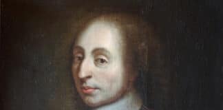 French philosopher Blaise Pascal is depicted in a 1691 portrait now held in the Palace of Versailles in Versailles, France. Photo: CNS/Courtesy French Ministry of Culture
