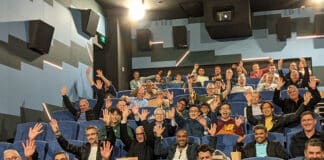 Family Educators from the Botany-Randwick network hosted a special movie night for men to gather, connect and give thanks for the gift of fatherhood and family. Photo: Supplied