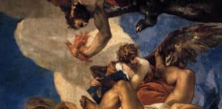 Paolo Veronese’s Jupiter Hurling Thunderbolts at the Vices (1554). Photo: Wikimedia commons