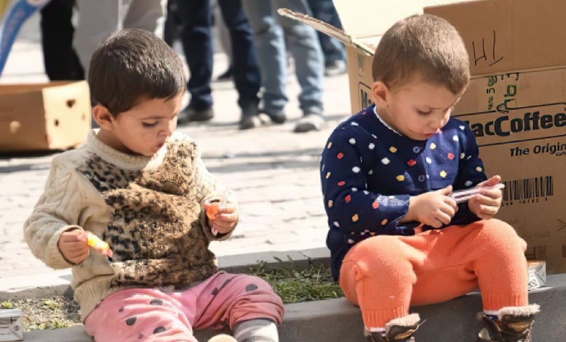 Thousands of ethnic Armenians from the Nagorno-Karabakh region of Azerbaijan, occupied in a flash offensive by Azerbaijani military forces on 19 September, began pouring across the border into Armenia in long queues of vehicles. Photo: The Armenian National Committee of Australia/Supplied