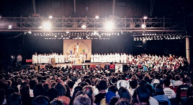 1985 Antioch Convention Mass. Photo: Supplied
