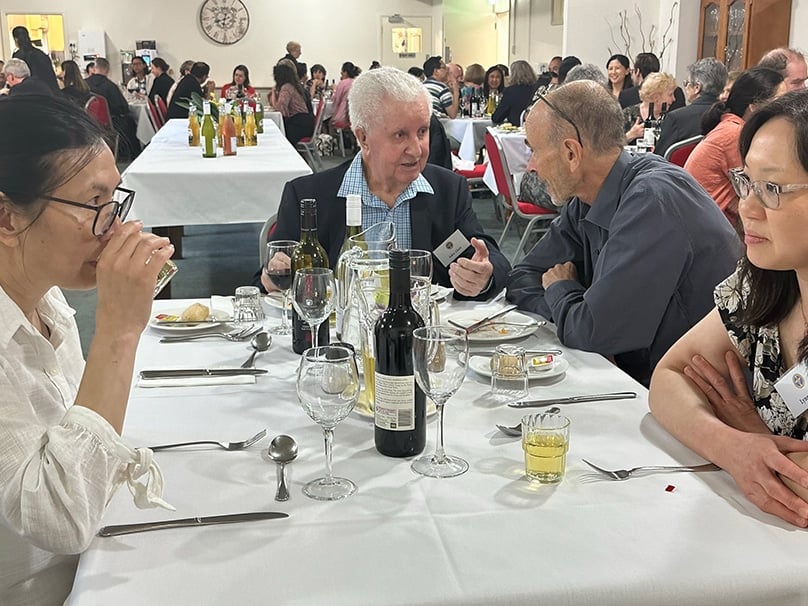 Catholic medical professionals enjoy fellowship at the conference. Photo: Supplied