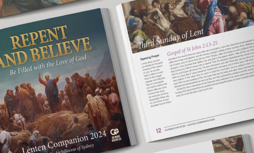 The Lenten Companion 2024. Photo: Catholic Archdiocese of Sydney