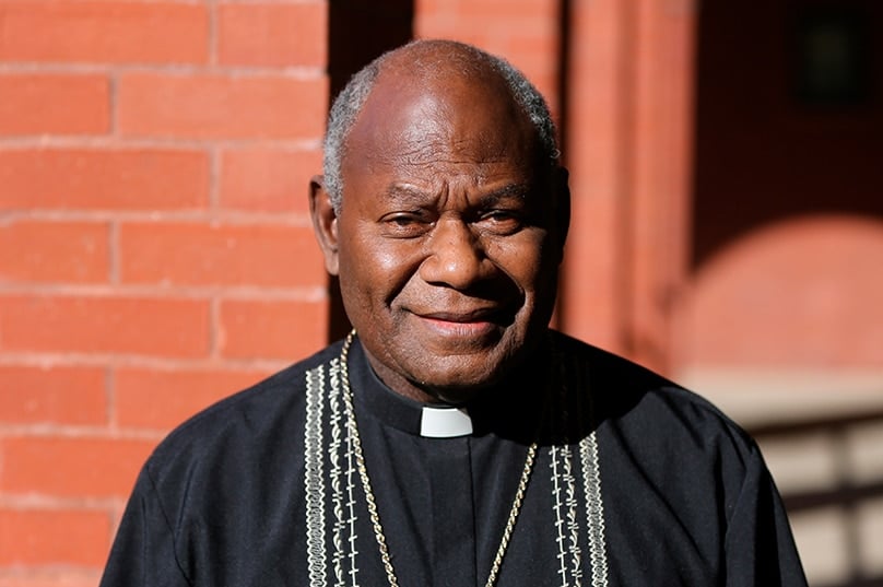 Cardinal John Ribat of Papua New Guinea. PNG Catholics hope that the pope will announce the canonisation of Blessed Peter To Rot. Photos: OSV