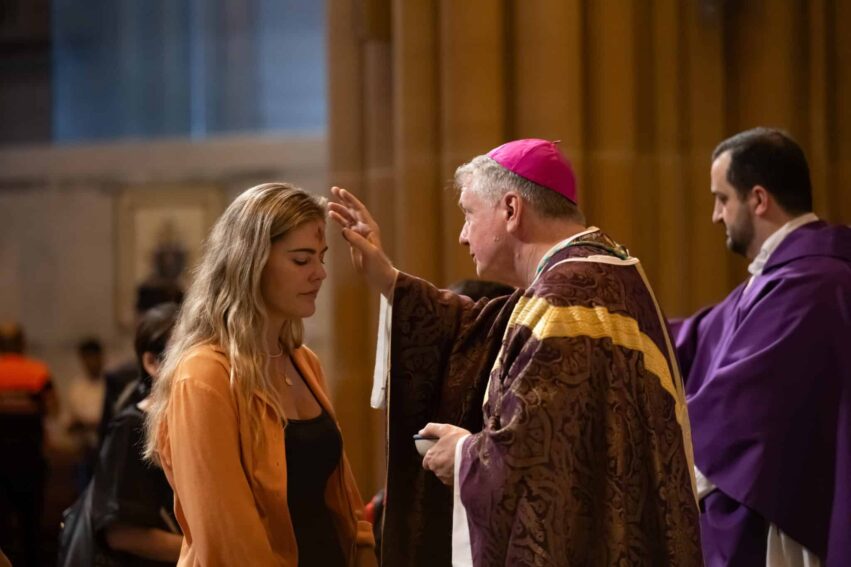 Archbishop Fisher: Valentine’s Day on Ash Wednesday reminds us Lent is also about love