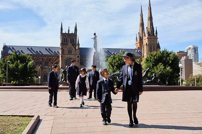 St Mary’s Cathedral College becomes co-ed. Photo: Chris Huggett/Sydney Catholic Schools