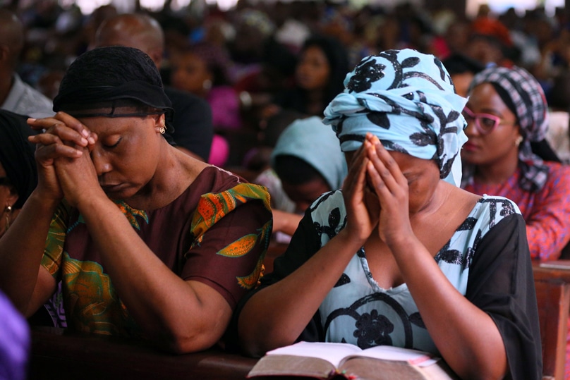 The Australian Catholic University's Centre for Liturgy offered a four-week online training program in February 2024 for lay liturgical ministers of the Word in Nigeria, the first such program in Africa for the centre. Photo: OSV News photo/Afolabi Sotunde, Reuters