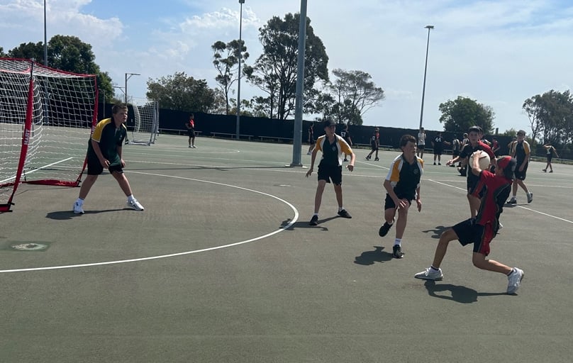 St John Bosco College, Engadine has launched its all-abilities sports program. Photo: SCS Sport