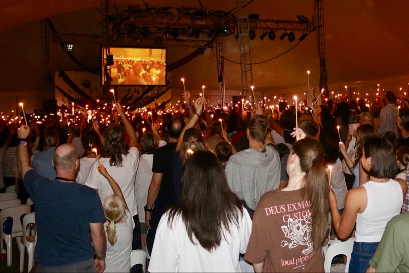 Light to the Nations was this year held from Holy Thursday to Easter Sunday at Mt Carmel Retreat Centre in Varroville. Photo: Supplied