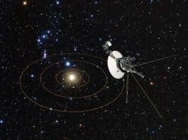 Voyager 1's view of Solar System. Photo: Hubble ESA/Flickr, CC BY 2.0 DEED
