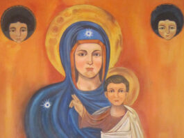 The icon of Our Lady of Ilige can be found in Maronite churches everywhere. Photo: Supplied